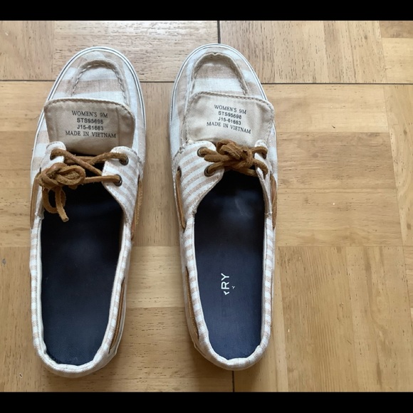 Sperry Bahama Multi-stripe Top-siders. Women’s Size 9. - Picture 6 of 9